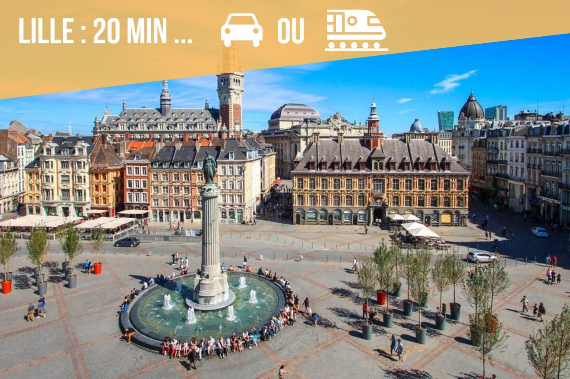 Le Duplex - 5min De La Gare Vers Lille-lens-arras Appartement
